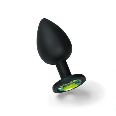Plug Moyen Camileo avec 4 Strass Ronds Interchangeables