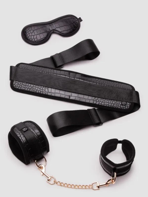 Kit bondage similicuir Position Pro 3 pièces