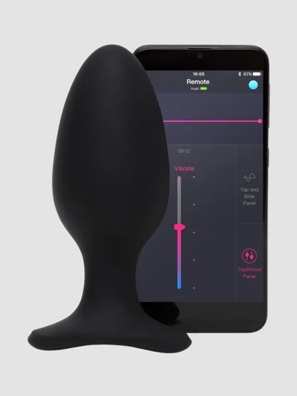 Plug Anal Vibrant Connecté Hush 2 L