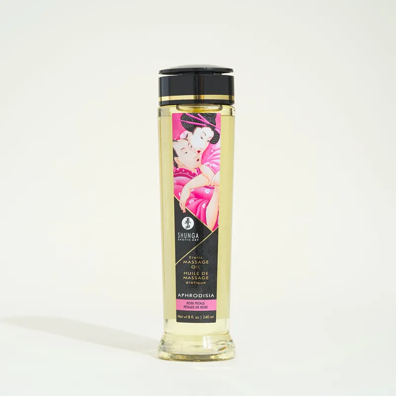Huiles de massage Shunga - 240 ml  Rose