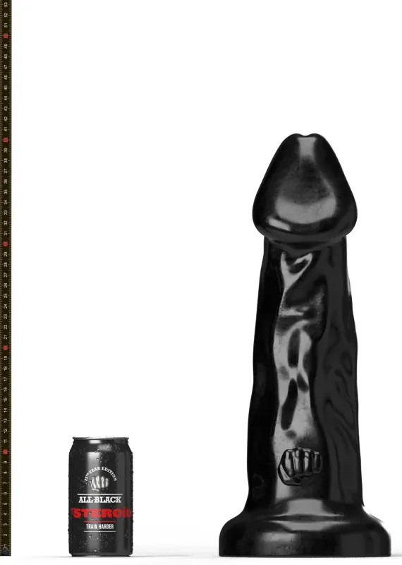 Gode XXL ABS21 OLYMPUS All Black Steroïd 42 x 13cm