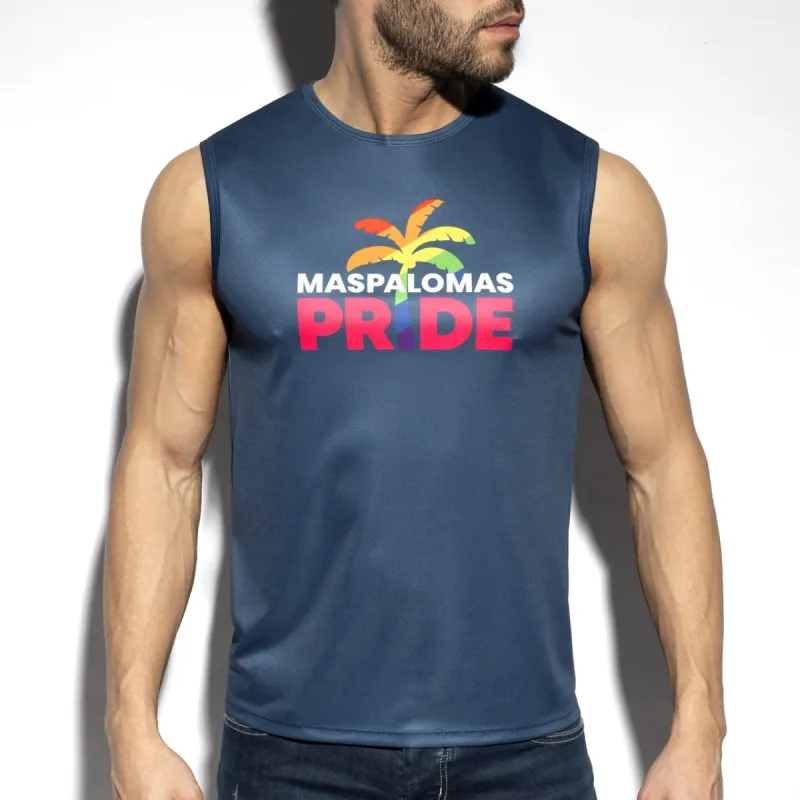 ES Collection Débardeur Maspalomas Pride Bleu marine