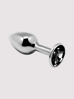 Plug anal bijou mini métal M noir
