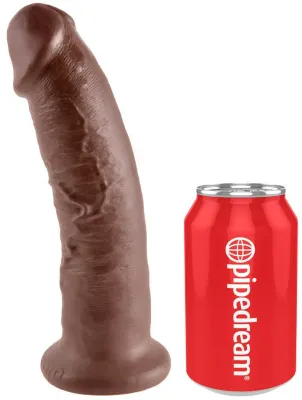 Gode Ultra Réaliste King Cock 22 x 5.3 cm Marron