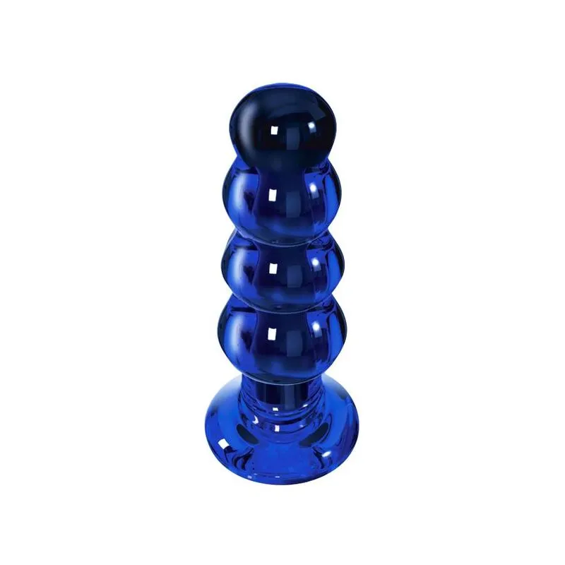 Plug anal vibrant en verre The Radiant - Toyjoy