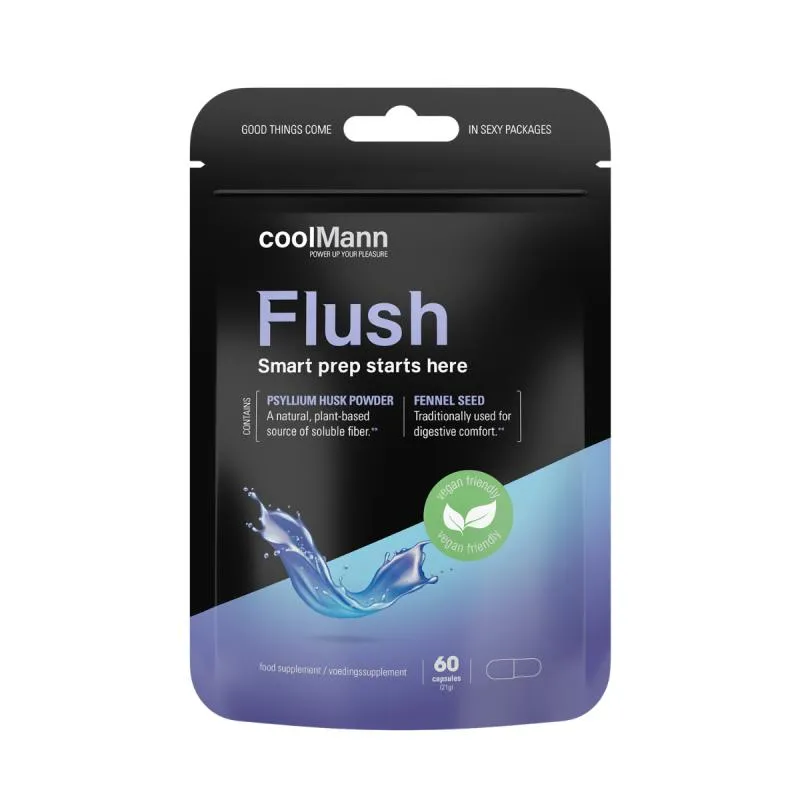 CoolMann - Flush Complément Alimentaire - Complexe Fibres 60 pcs