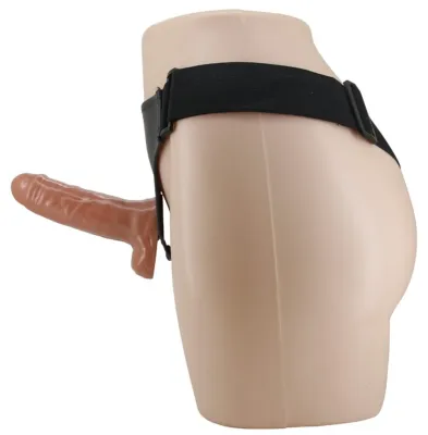Double gode ceinture vibrant PASSION DUAL 14 x 4cm