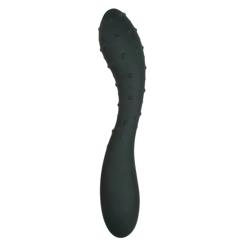 Gode double texturisé - 19 cm