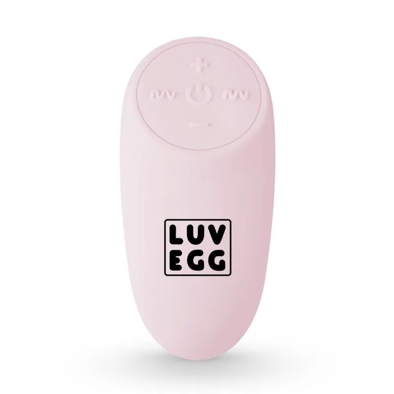 LUV EGG - Œuf Vibrant avec télécommande - Rose