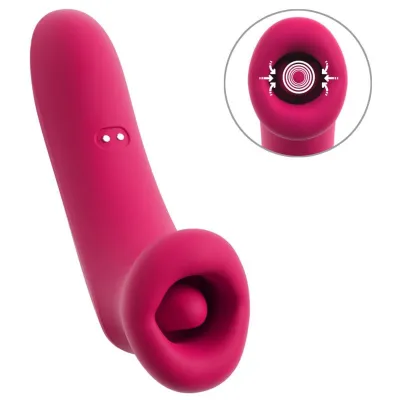 You2Toys - Oral Fun Bouche Aspirante Langue Vibrante - Rose
