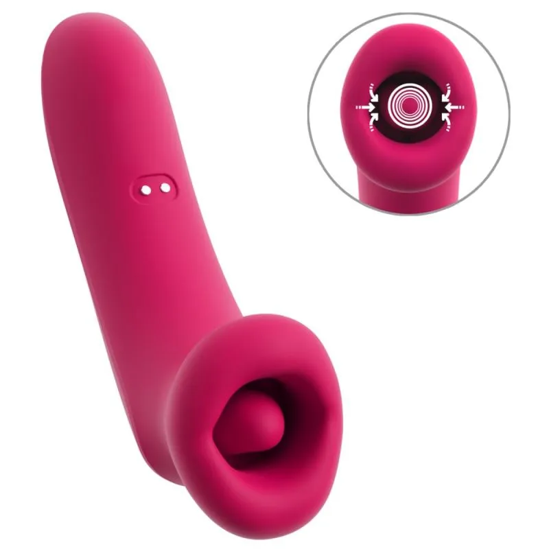 You2Toys - Oral Fun Bouche Aspirante Langue Vibrante - Rose