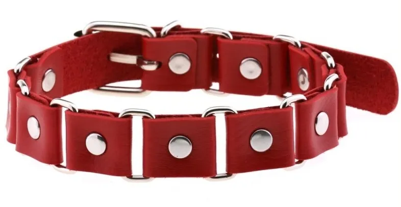Ras de cou STITCH Rouge