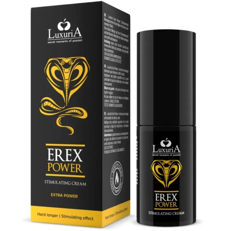 Crème Stimulante Erex Power 30ml - Intimateline Luxuria