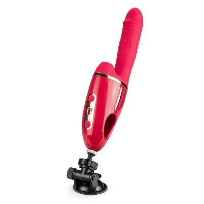 Vibromasseur rabbit ventouse va-et-vient et sans contact Addiction