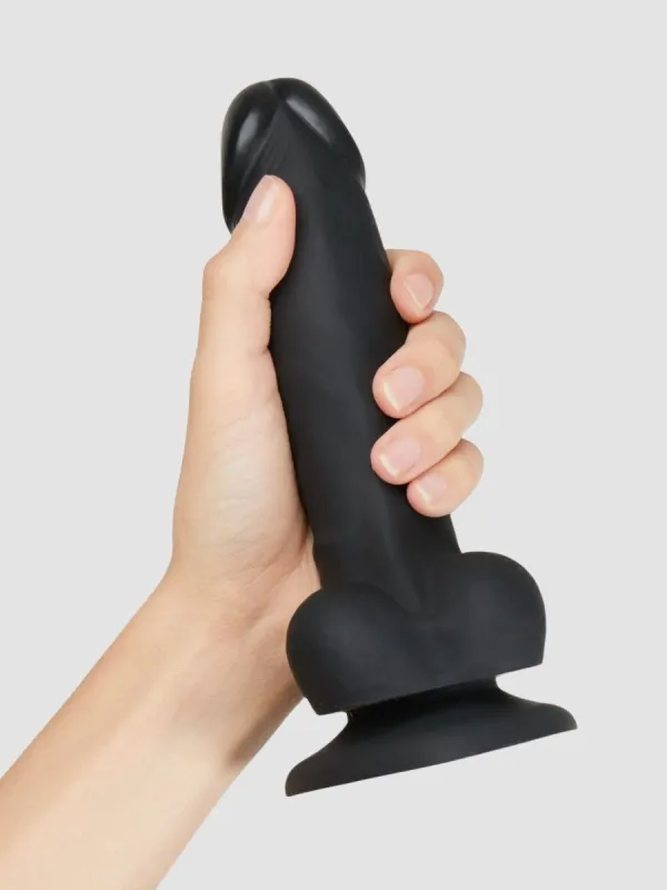 Gode ventouse réaliste Strap-on-Me noir L