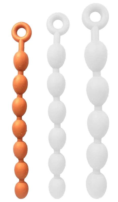 Chapelet anal CHAPIRA S 43 x 3.8 cm Orange