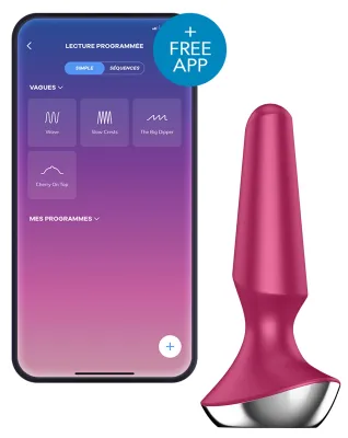 Plug anal vibrant connecté ILICIOUS 2 Satisfyer 10 x 3cm Violet