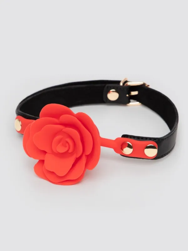 Bâillon boule silicone Wild Bloom Rose