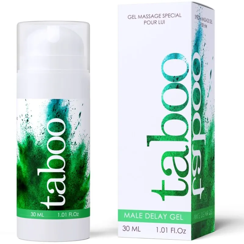 Gel retardant Taboo Male Delay à base de plantes 30 ml - RUF