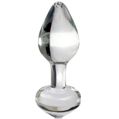 Plug Anal en Verre Transparent N°44 - Icicles