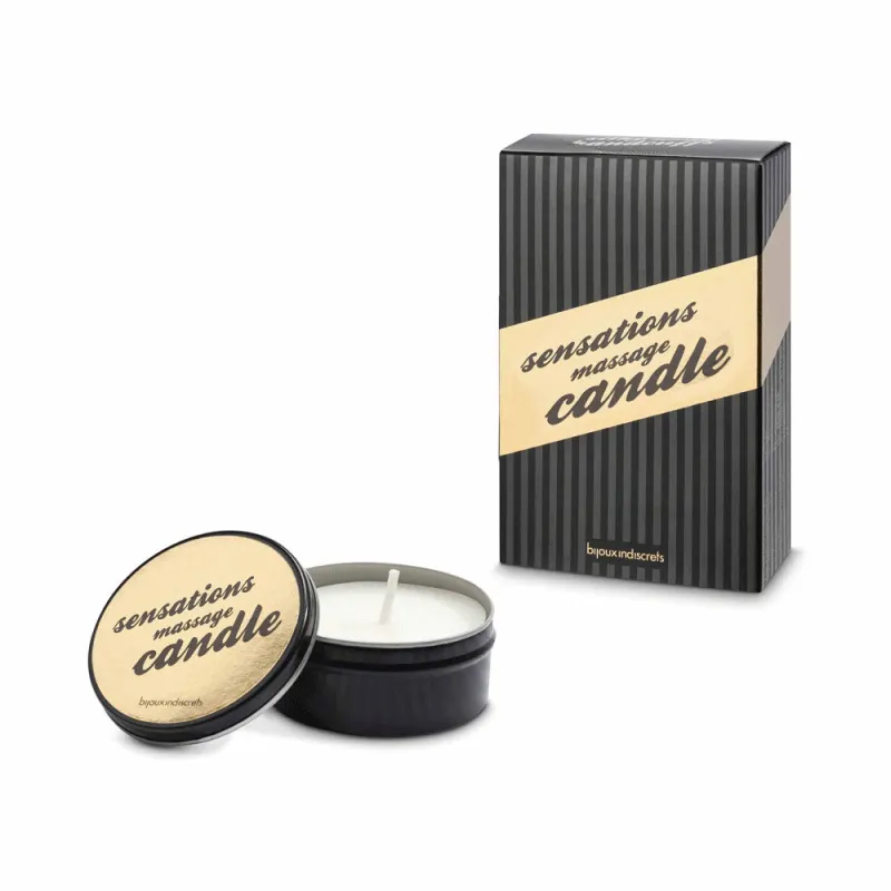 Bougie massage Sensations Bijoux Indiscrets -