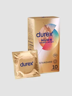 Préservatifs Durex Nude sans Latex Boîte de 10