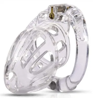 Cage de chasteté BEAM 6 x 3cm Transparente