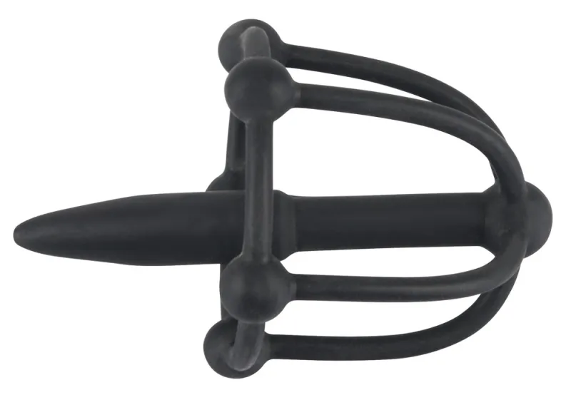 Plug Penis en silicone CAGE GLANS 5cm - Diamètre 8mm