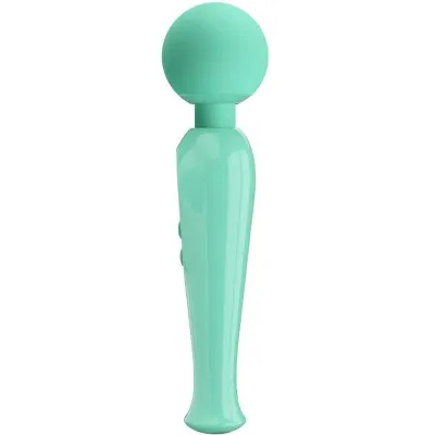 Stimulateur Wand Skyler 10 Modes Vert - Pretty Love