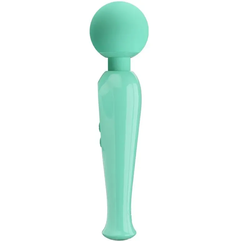 Stimulateur Wand Skyler 10 Modes Vert - Pretty Love