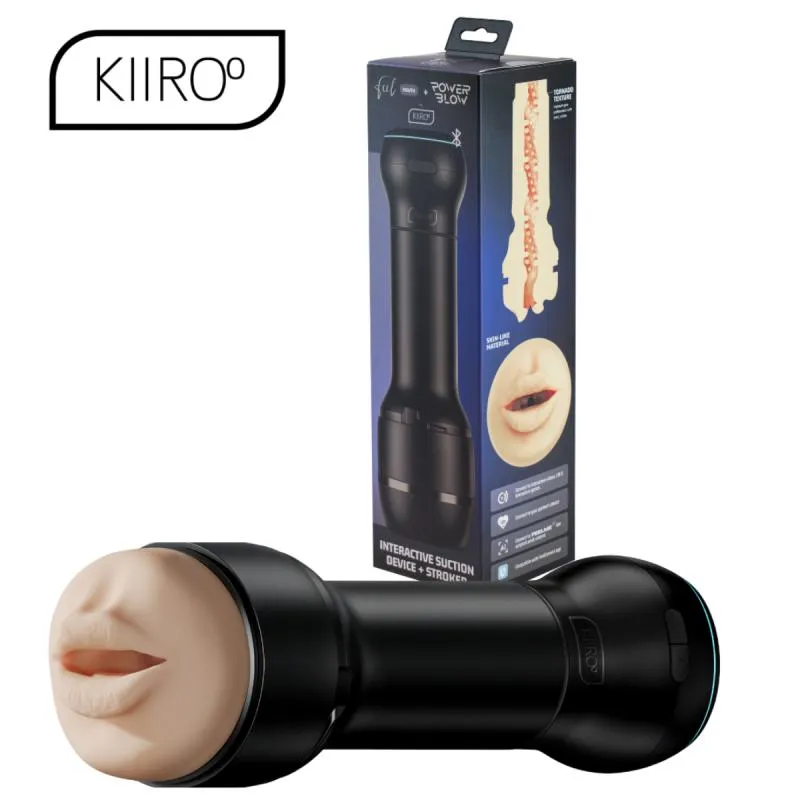 Kiiroo - PowerBlow + Feel Mouth Stroker Coffret Combo