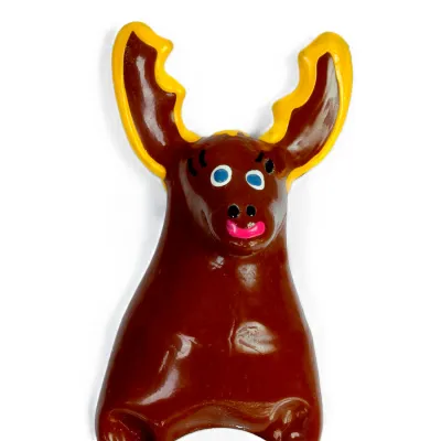 Préservatif Fantaisie Cerf XL Peint Main - Condomerie