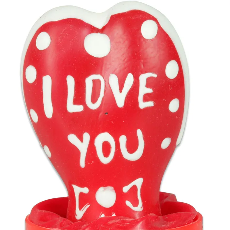 Préservatif Fantaisie Je t'Aime Coeur Modèle 1 - Condomerie