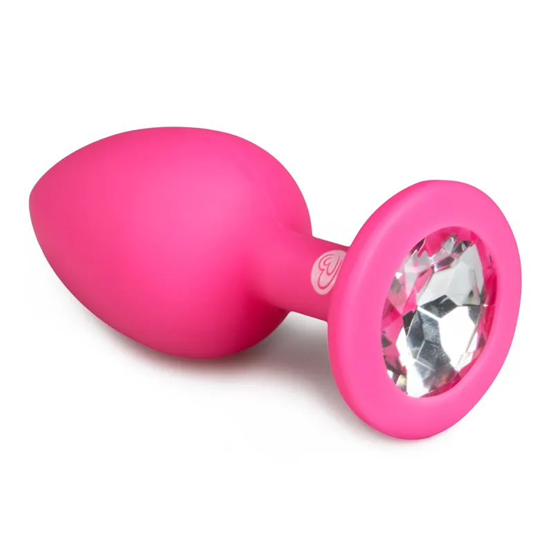 EasyToys - Plug à diamant taille S - Rose