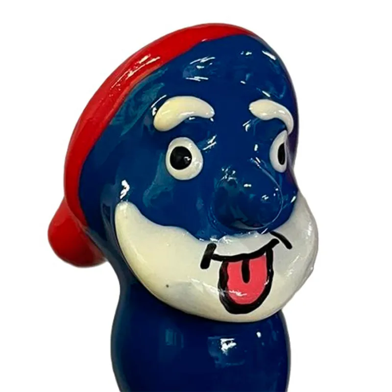 Préservatif Fantaisie Peint à la Main Blue Grandpa - Condomerie