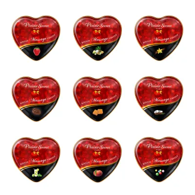 Mini Bougie de Massage Coeur