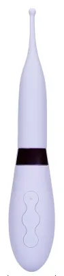Stimulateur avec pointe vibrante TIP VIBRATOR 20 cm Violet