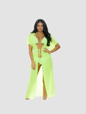 Bikini 2 Pièces & Kimono San Andres Vert Flashy