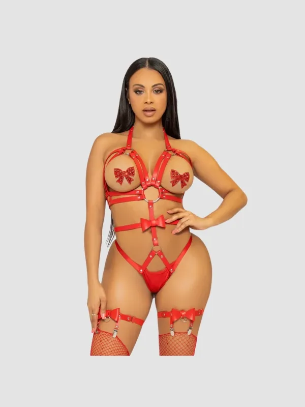 Harnais Noeud KI4037 Rouge
