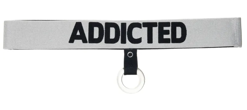 Addicted Cockring flexible avec Ceinture SILVER