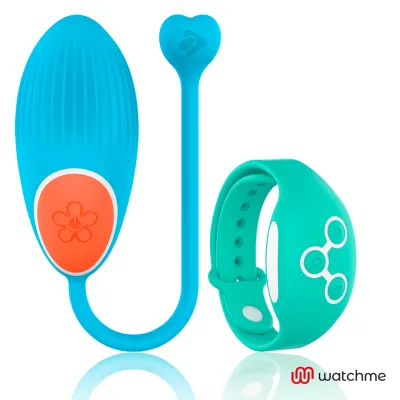 Oeuf vibrant télécommandé Wearwatch bracelet montre bleu/vert - Wearwatch