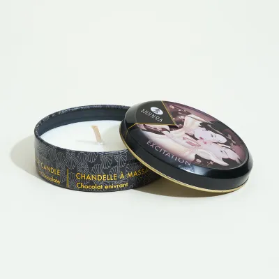 Mini bougie de massage Lueur et Caresse -   Chocolat