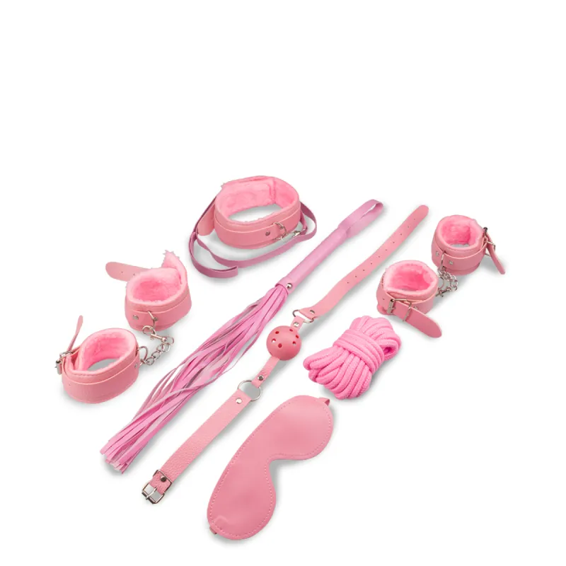 Kit BDSM bondage 8 pièces