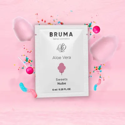 Gel lubrifiant Bruma aloe vera saveur bonbons 6 ml - Bruma