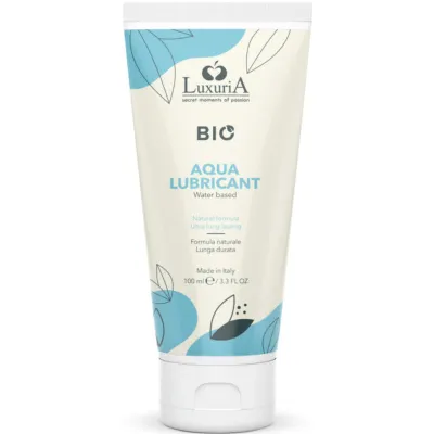 Lubrifiant Bio Luxuria Base d'Eau 100ml - Intimateline