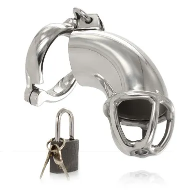Cage de chasteté en acier inoxydable 38 mm - Metal Hard