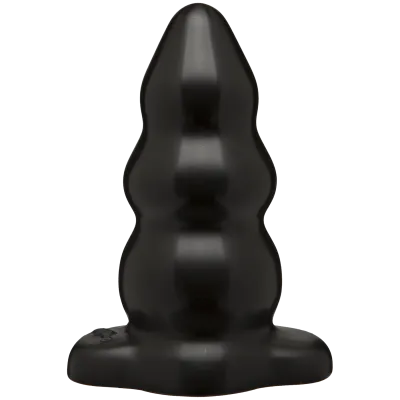 Butt Plug Triple 12 x 6 cm Noir
