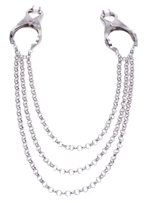 Pinces pour tétons Affix Triple Chain