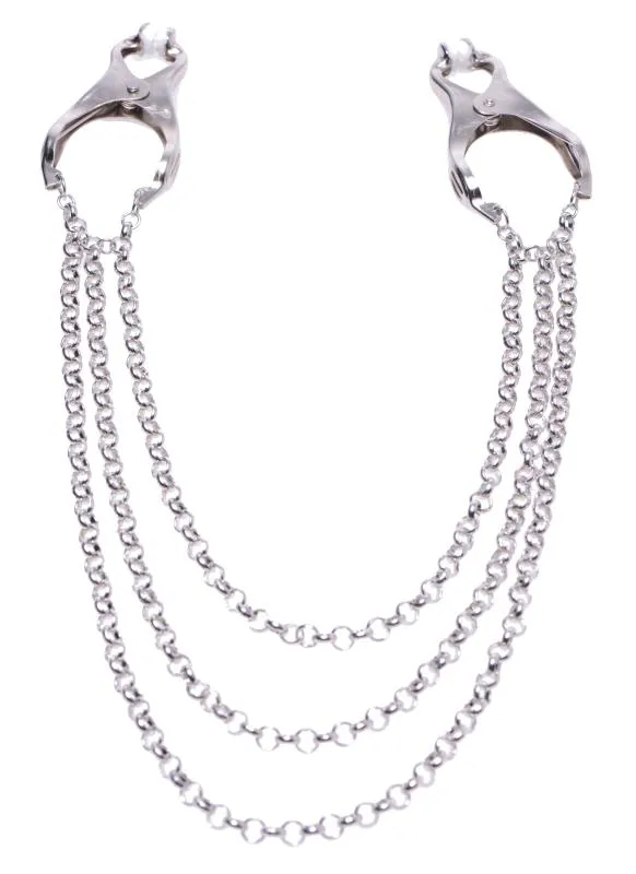 Pinces pour tétons Affix Triple Chain