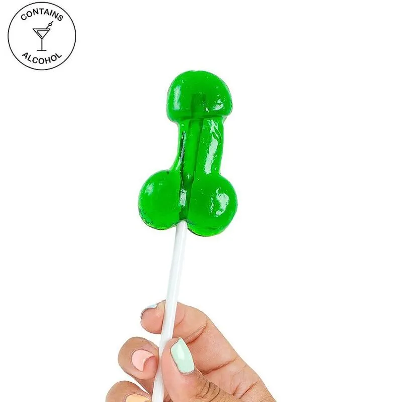 Sucette en forme de pénis saveur mojito - Secret Play